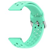 Curea din silicon compatibila cu Garmin Venu 2, Telescoape QR, 22mm, Mint Green