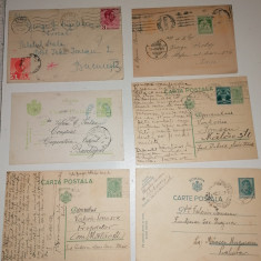 LOT 6 CARTI POSTALE FOARTE VECHI