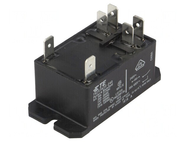 Releu Electromagnetic DPST-NO 240VAC 30A T92