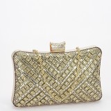 Cumpara ieftin Geanta clutch aurie cu model 3d BYH-87900 06