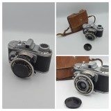 Aparat Foto de Colectie Miniatura / Spion / Spy: Bolta Photavit (Boltavit) II 1938 cu obiectiv Schneider Radionar 37.5mm f/3.5 si declansator Prontor