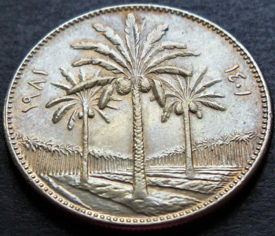 Moneda exotica 50 FILS - IRAK, anul 1981 * cod 2752 = excelenta foto