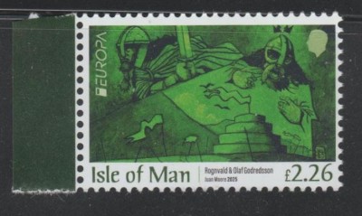 INSULA MAN 2025 EUROPA CEPT - DESCOPERIRI ARHEOLOGICE NATIONALE - serie 1 timbru MNH** foto