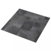 Placi de pardoseala autoadezive gri structura lemn 5,11 m&sup2; PVC