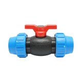 Robinet mufa cu bila compresiune 63x63mm PN16 pentru sisteme de irigatii