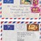 FILATELIE TEMATICA - PLIC NIGERIA TEMATICA FAUNA PASARI AIRMAIL