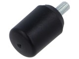 M&acirc;ner rotativ &Oslash; 13,5mm Filet M4 8mm Lungime 20mm
