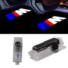 Holograme led usi BMW M ,set 2 bucati foto