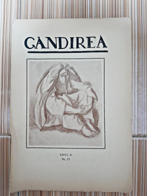 Revista Gandirea, anul II, nr.13/1922 foto