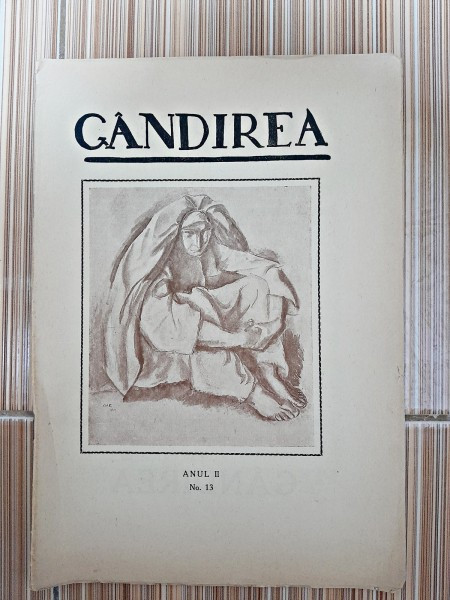 Revista Gandirea, anul II, nr.13/1922