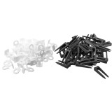 Set nivelare placi ceramice 1 mm, 300 piese, cleme si pene NEO