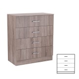 Cumpara ieftin Comodă Miami cu 4 sertare 80x92 cm stejar York-stejar York