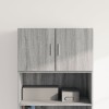 VidaXL Dulap de perete, gri sonoma, 70x42,5x40 cm, lemn compozit 846122