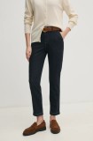United Colors of Benetton jeansi Scarlett femei, culoarea albastru marin