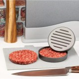Presa de carne pentru hamburgeri, aluminiu,12 cm, Kinghoff