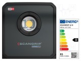 Lampă de lucru SCANGRIP CONNECT 6500K IP54 IP65 75W 292mm