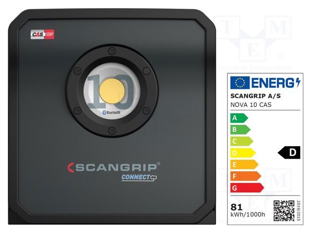 Lampă de lucru SCANGRIP CONNECT 6500K IP54 IP65 75W 292mm