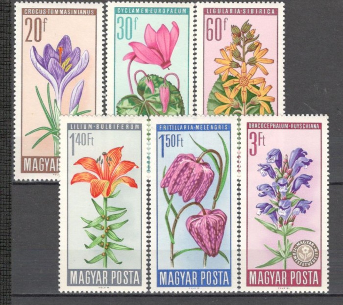 Ungaria.1966 Flori protejate SU.268