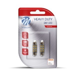 Becuri LED C5W 24V MTech LB928W foto