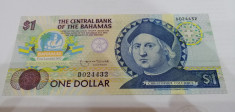 1 dollar 1992 bahamas foto