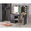 Masa Make-Up 120cm cu Iluminare LED inclusa (Fara Scaun) - Pal Melaminat