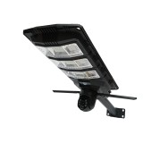 Lampa solara LED 450W, camera supraveghere Ai 4 MP, sim 4G cu panou solar 24W, baterie LiFePO4 18Ah, rotativa 360, night vision, detectie umana, aplic