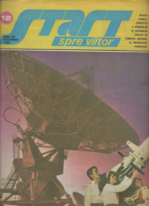 Revista Start spre viitor, nr. 12 / 1986