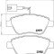 Placute frana fata Alfa Romeo Mito (955), 09.2008-, marca SRLine S70-0118
