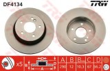 Disc frana MERCEDES E-CLASS Combi (S210) (1996 - 2003) TRW DF4134
