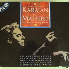 HERBERT VON KARAJAN - The Maestro - 3 C D Originale ca NOI