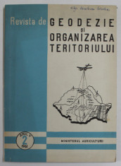 REVISTA DE GEODEZIE SI ORGANIZAREA TERITORIULUI , ANUL V , NR. 2 , 1961 foto