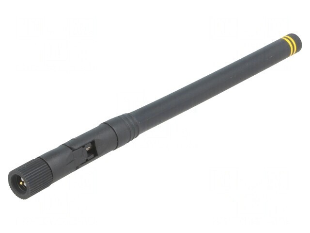 Antenă RF 1.2dBi &icirc;n unghi vertical SMA 50&Omega;