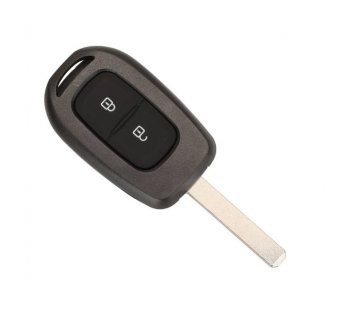 Carcasa cheie Topautochei&amp;reg; pentru Dacia Duster Sandero Logan Renault Clio Captur Laguna Scenic, 2 butoane foto