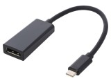 Adaptor USB-C la DisplayPort Negru 0.23m