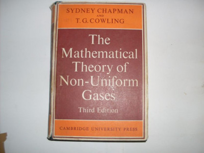 The Mathematical Theory Of Non-uniform - Sydney Chapman And T. G. Coling ,552128 foto