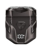 Aparat de ras electric ENCHEN Electric Shaver Mini X, Uscat si umed, Motor 3W, 350mAh, Autonomie 60 minute (Negru)