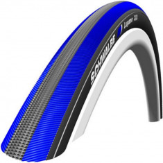 Cauciuc Schwalbe Lugano 700x25C/25-622 negru/albastru Sarma foto