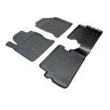 Set de 4 covorase cauciuc 3D stil tavita premium pentru Ford Focus I 1998-2004