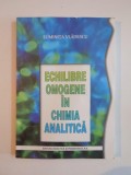 ECHILIBRE OMOGENE IN CHIMIA ANALITICA de LUMINITA VLADESCU 2003