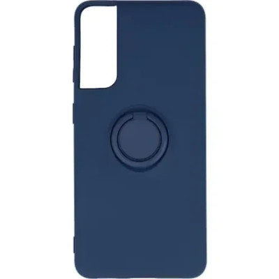 Husa Cover Silicon Finger Grip pentru Samsung S22 Plus Albastru foto
