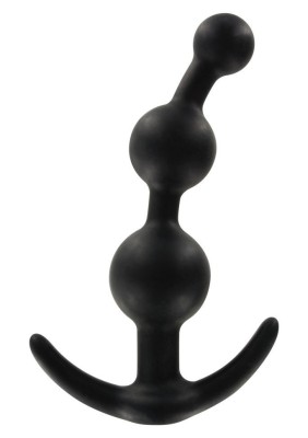 Dop anal din silicon Sweet Sensation Beaded Plug foto