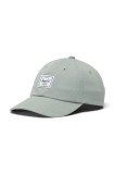 Herschel șapcă de baseball din bumbac culoarea verde, neted, 50554-01898-OS