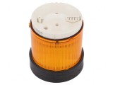 Semnalizator LED portocaliu 24V IP65 &Oslash;70mm
