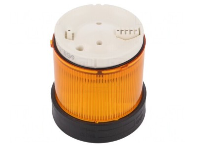 Semnalizator LED portocaliu 24V IP65 &amp;Oslash;70mm foto