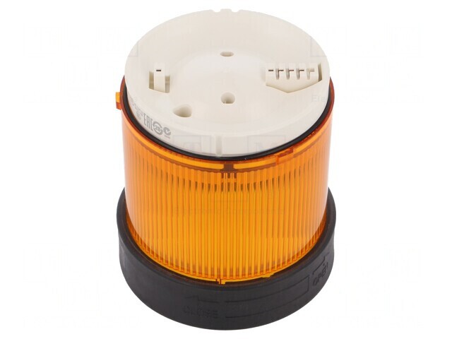 Semnalizator LED portocaliu 24V IP65 &Oslash;70mm