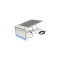 Proiector LED 400W, 6500K cu panou solar 28W telecomanda si baterie 40Ah Breckner Germany