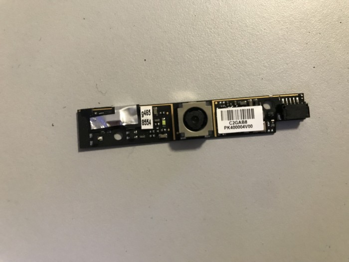 webcam HP 8540w - A167