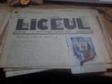 Liceul anul III nr 3 ian 1937 ilustrata cu salut cercetasesc de prof. V. Condoiu