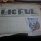 Liceul anul III nr 3 ian 1937 ilustrata cu salut cercetasesc de prof. V. Condoiu