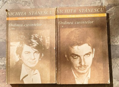 Ordinea cuvintelor-Nichita Stanescu foto